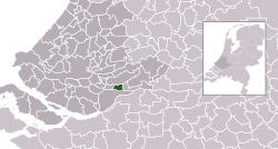 Map - NL - Municipality code 0610 (2009)